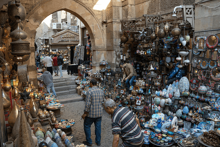Khan el-Khalili - Marché historique du Caire